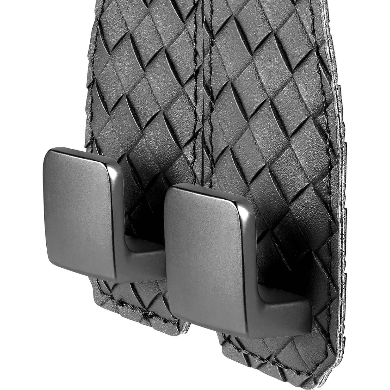 Ganchos para Reposacabezas de Coche Rirether - 2 Piezas, Negro