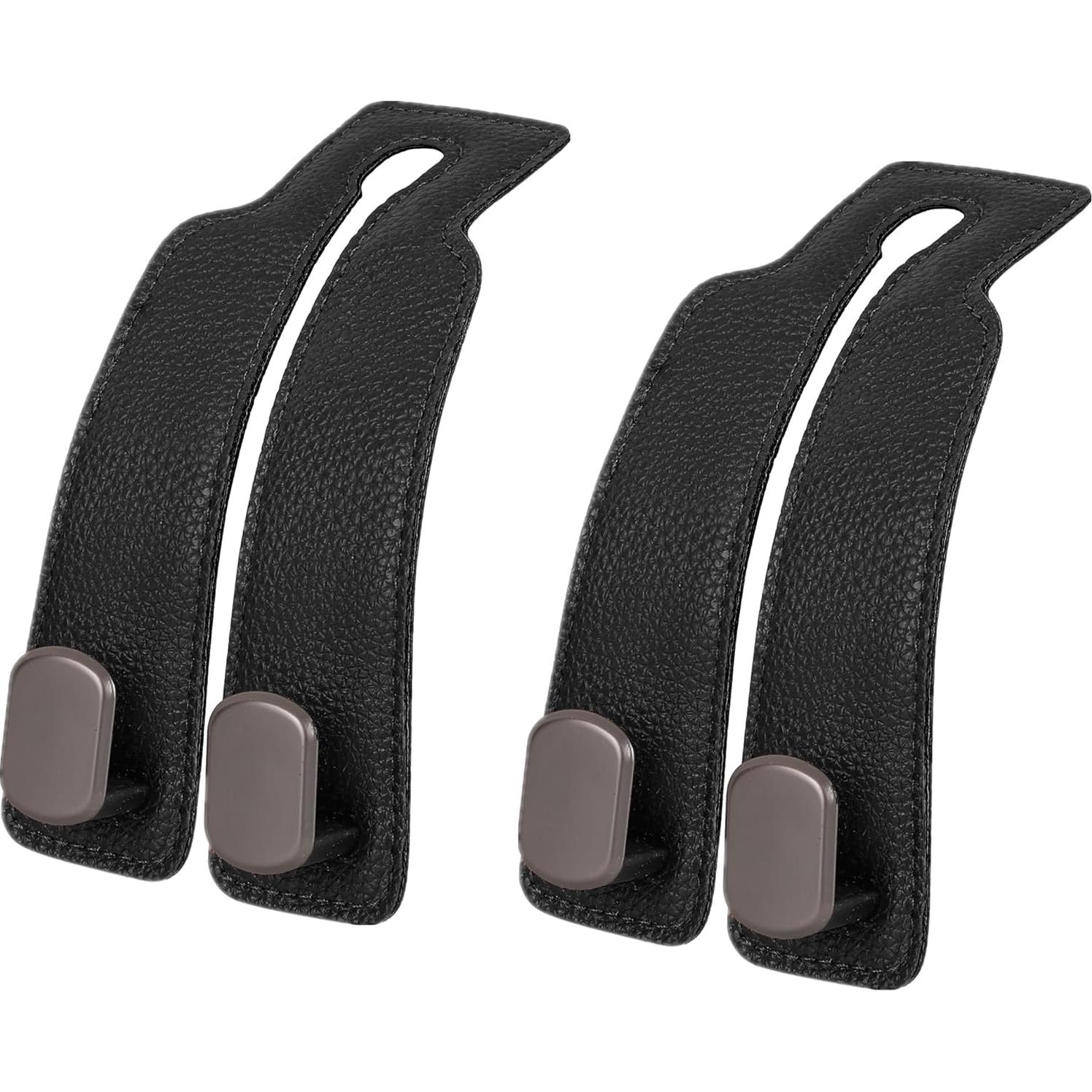 Ganchos para Reposacabezas de Coche Slivery Color 2 Piezas