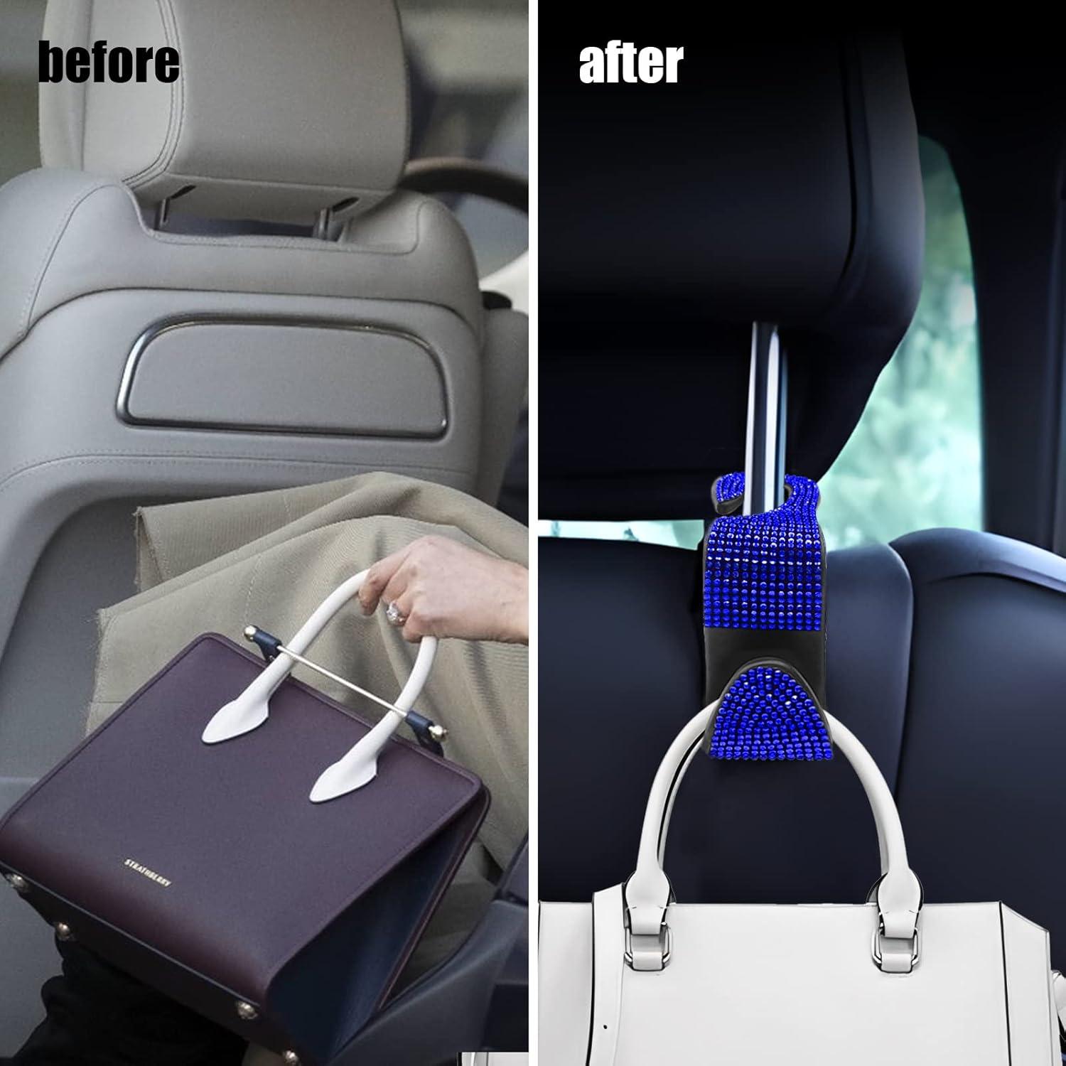 Ganchos para Asiento de Coche OSIFIT - 2 Piezas Azul