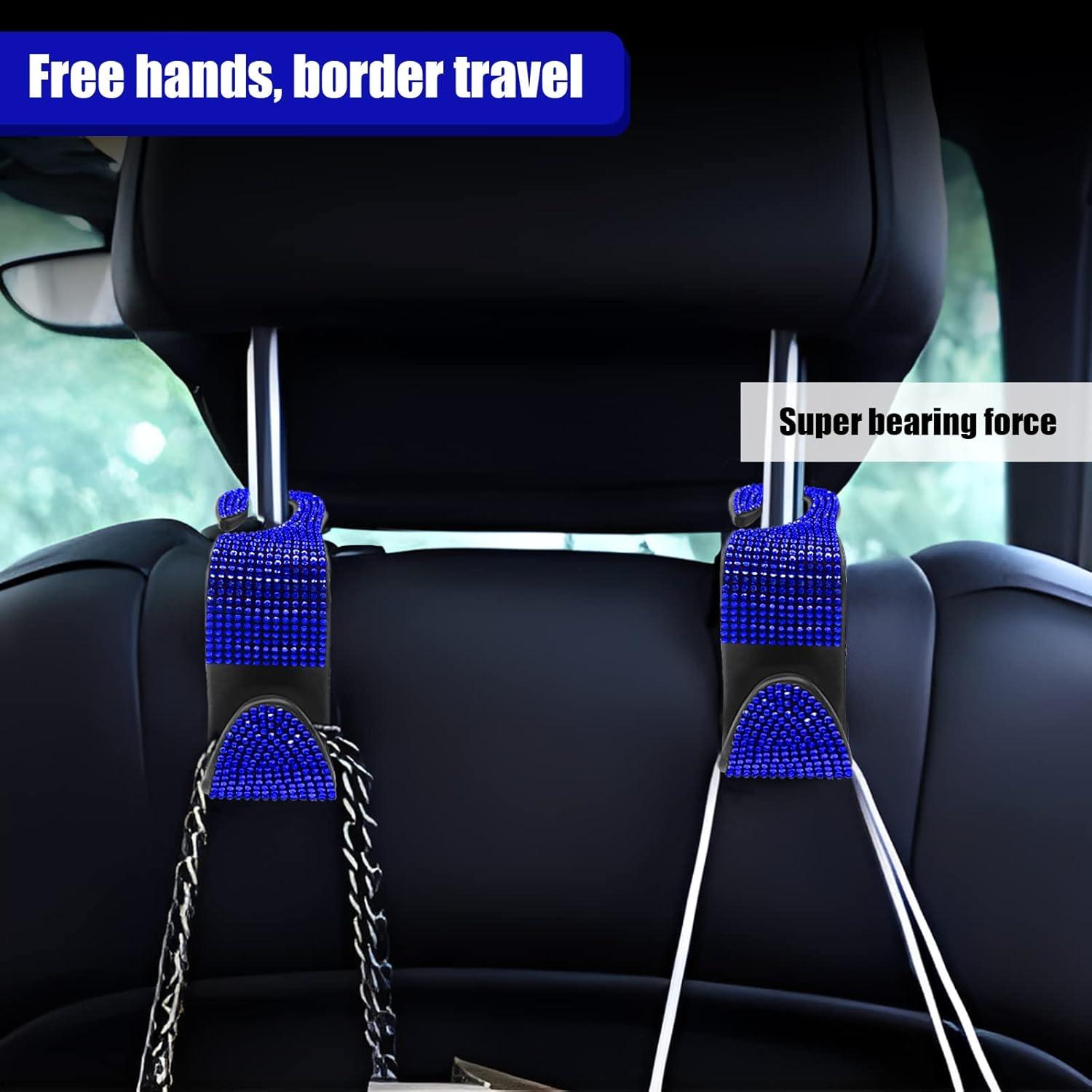 Ganchos para Asiento de Coche OSIFIT - 2 Piezas Azul