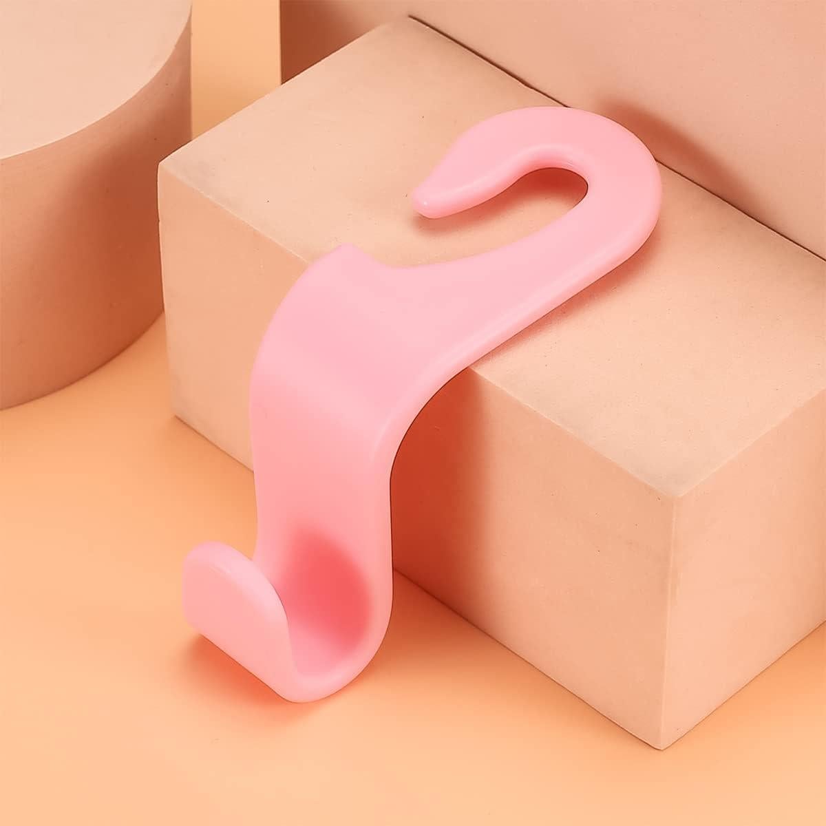 Ganchos de Reposacabezas Traseros 8sanlione Rosa 4Pcs