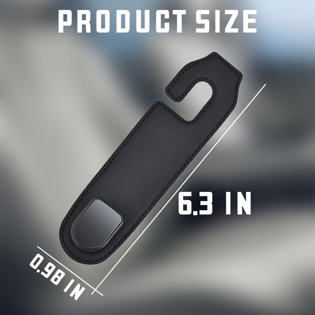 2 Ganchos para Reposacabezas Bittwee - Organizador de Auto Negro