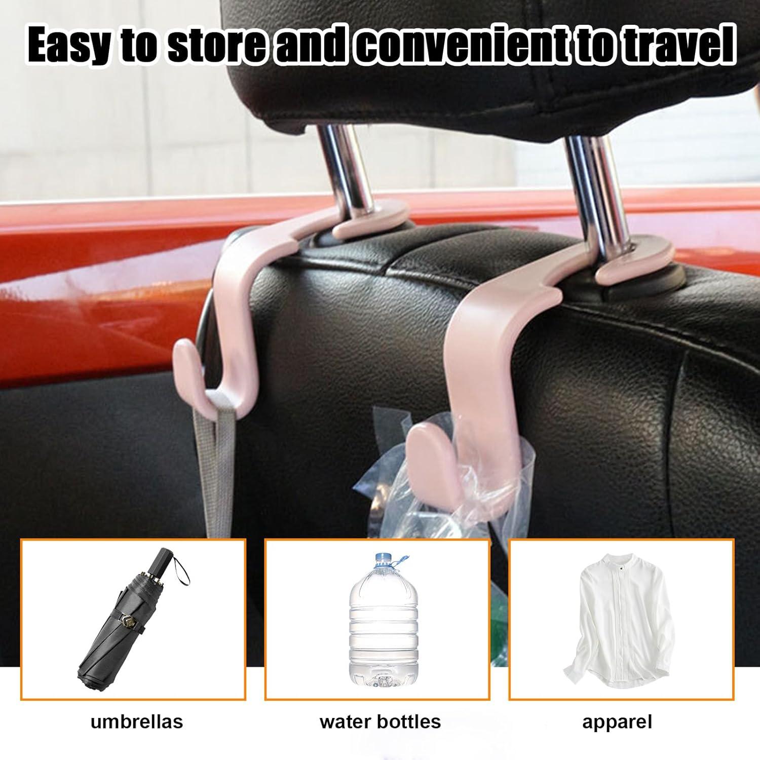 Ganchos para Reposacabezas de Asiento de Coche Ziciner 4 PCS