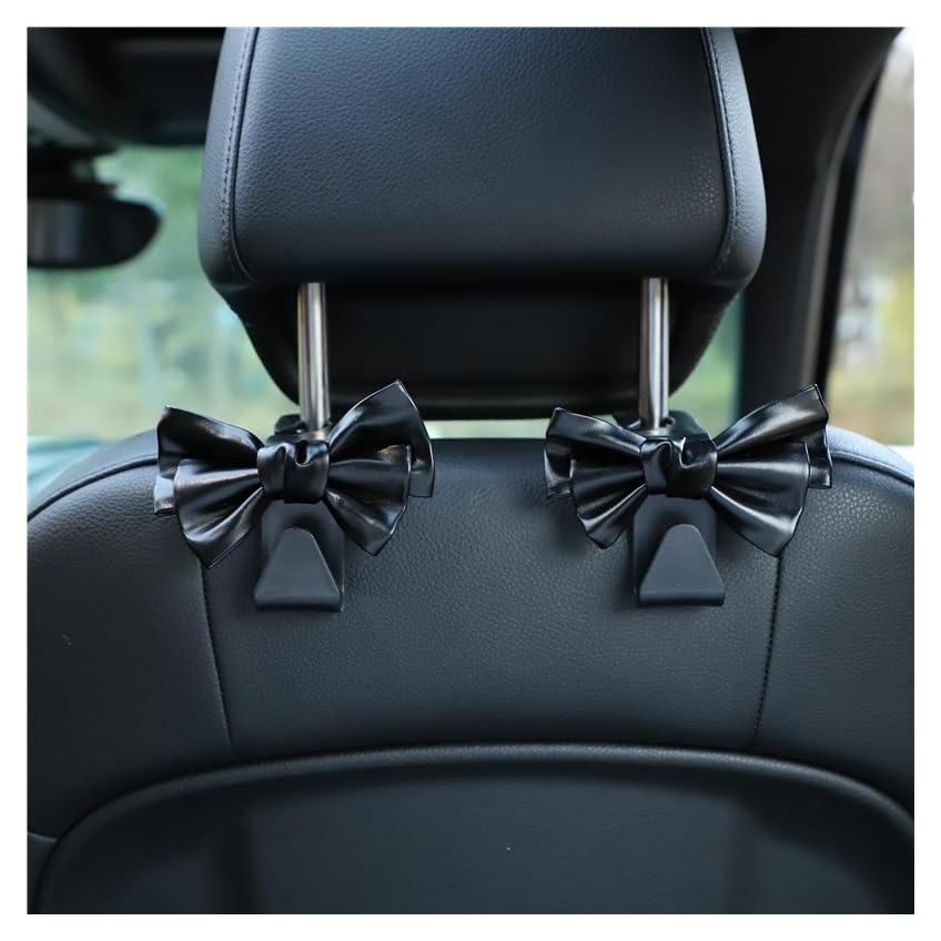 2 Ganchos para Bolsos de Auto LIFOPY - Ahorra Espacio, Negro