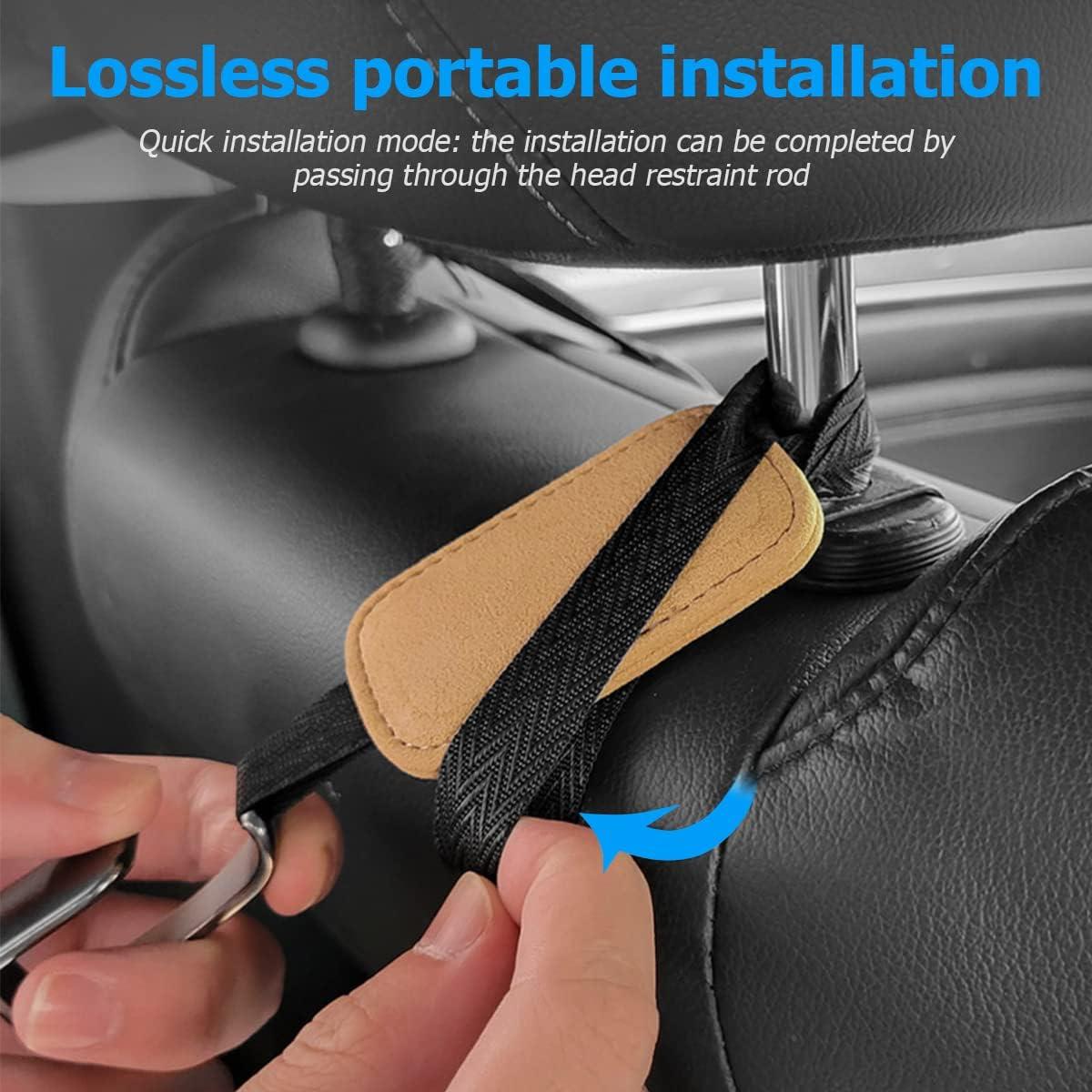 Ganchos de Reposacabezas AUCELI para Asiento de Coche - 2 Pcs