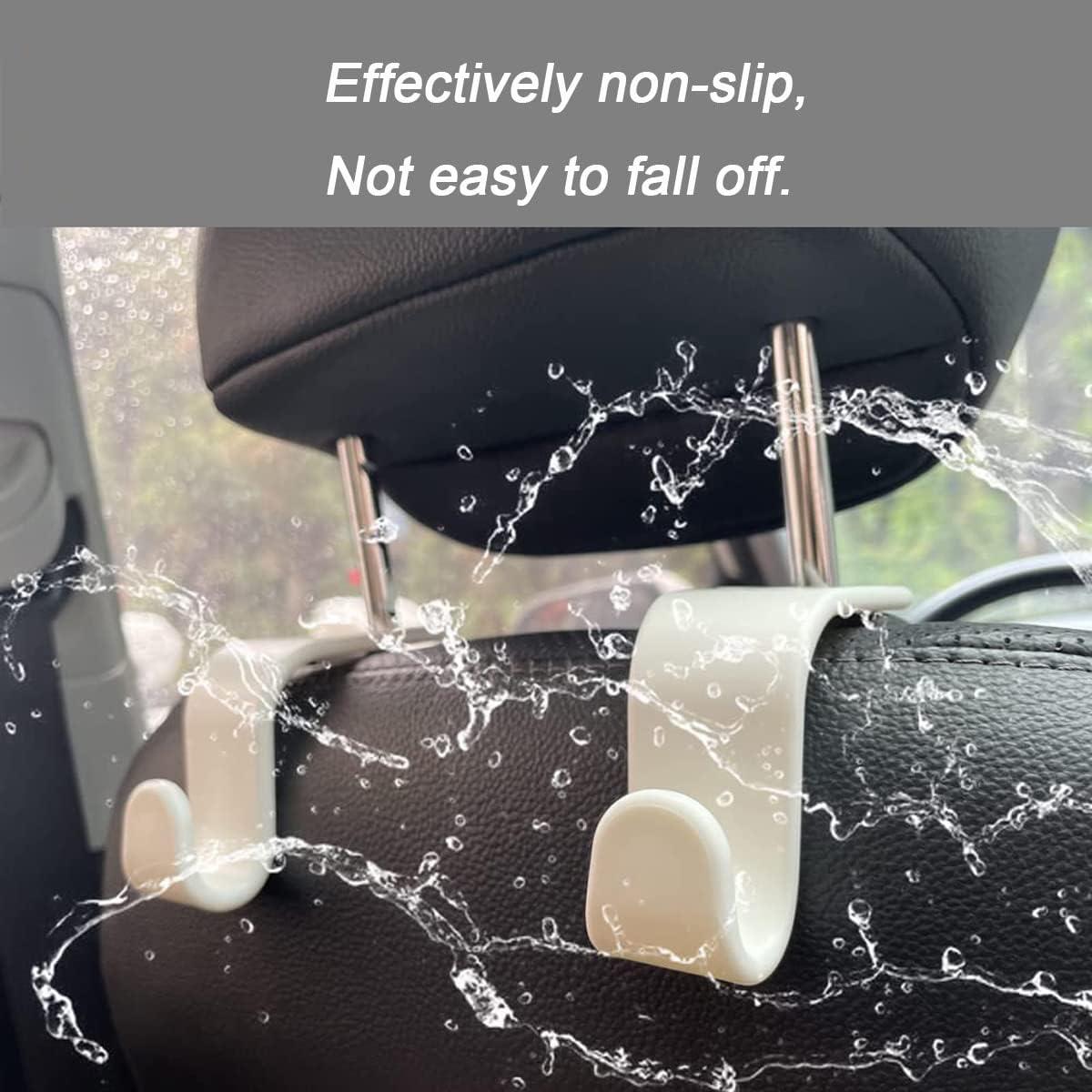 Gancho para Reposacabezas SINGYICO - Organizador de Coche 4 Pzas