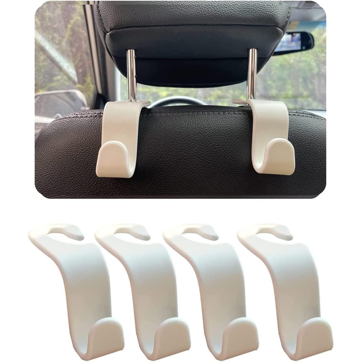 Gancho para Reposacabezas SINGYICO - Organizador de Coche 4 Pzas