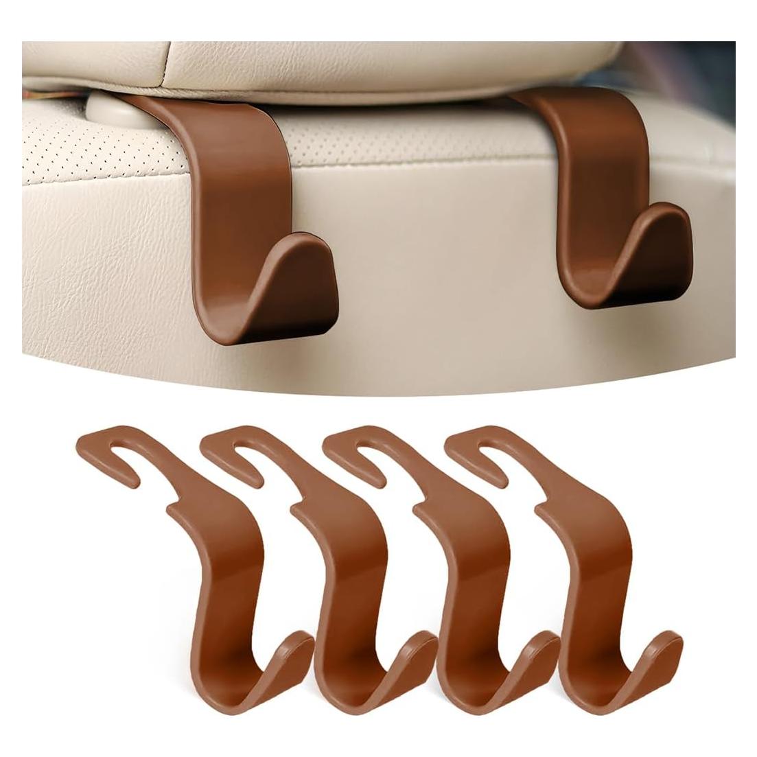Gancho para Reposacabezas Osilly - 4 Unidades Marrón, 25kg