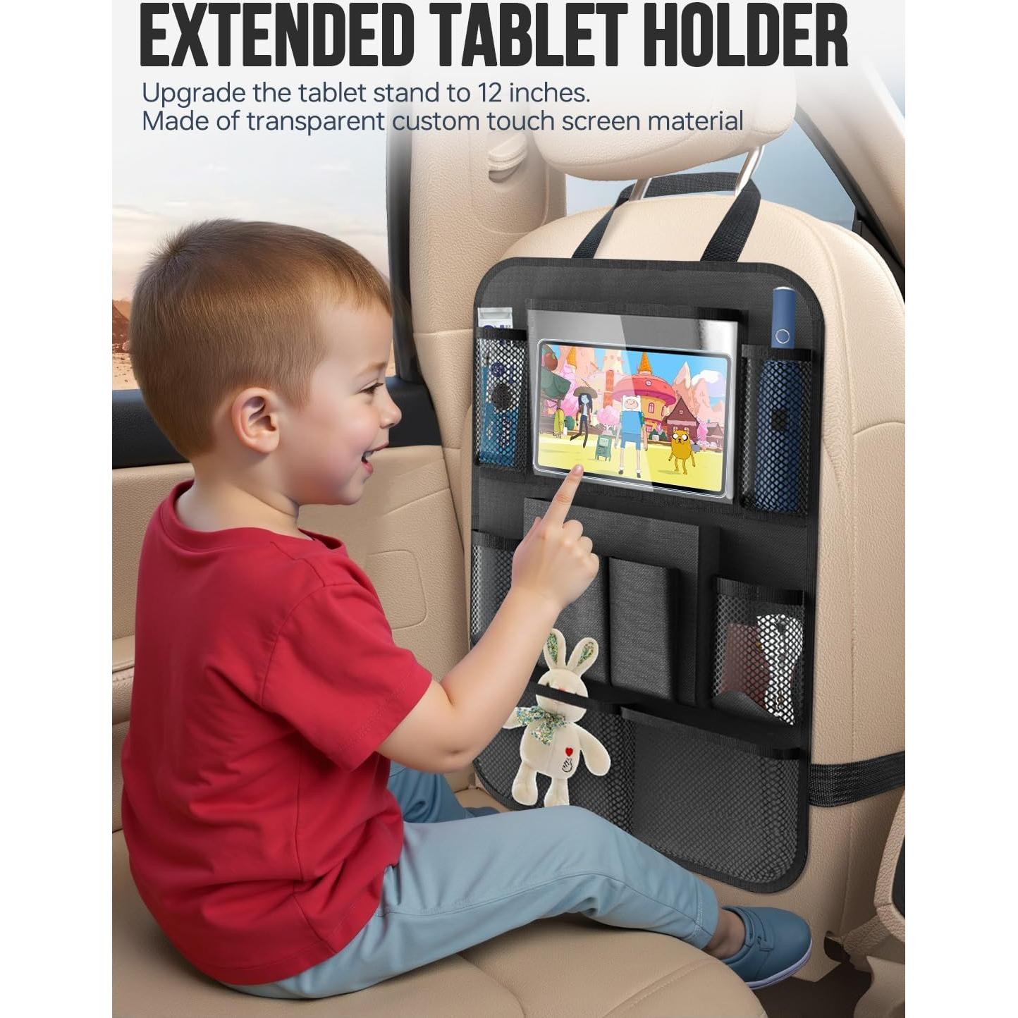 Organizador de Asiento Trasero New Fi - 20 Bolsillos, Negro