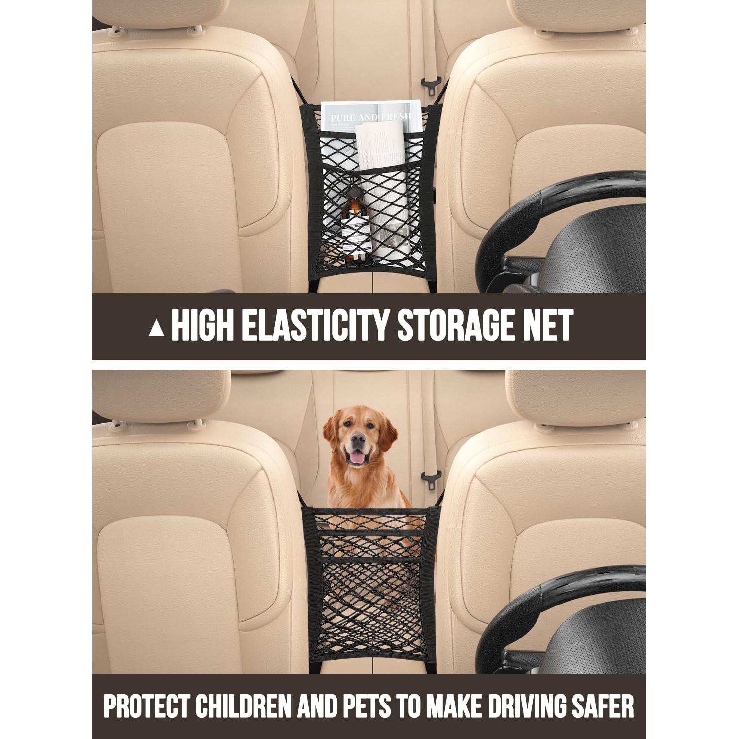 Organizador de Asiento Trasero New Fi - 20 Bolsillos, Negro