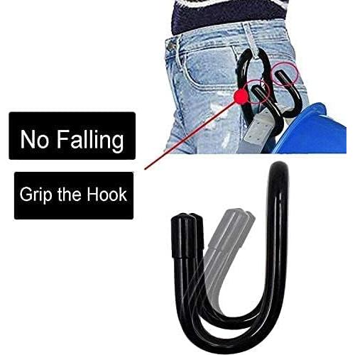 Ganchos Ajustables para Reposacabezas - Soporte de Casco y Bolsos