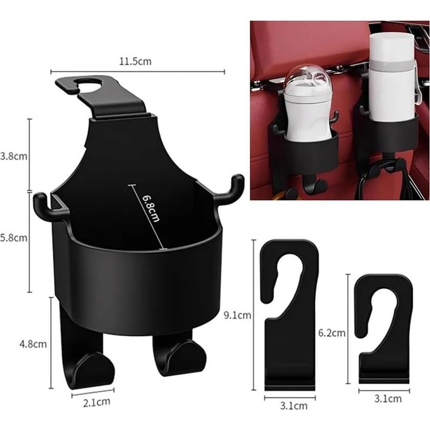 Gancho Multifuncional SENOY para Respaldo de Asiento de Coche 2 en 1