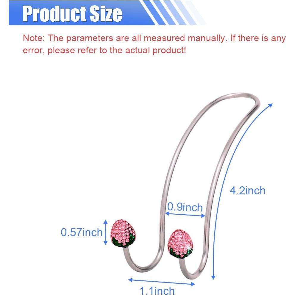 Ganchos de Reposacabezas para Bolso LAINLOY - Rosa - 2 Piezas