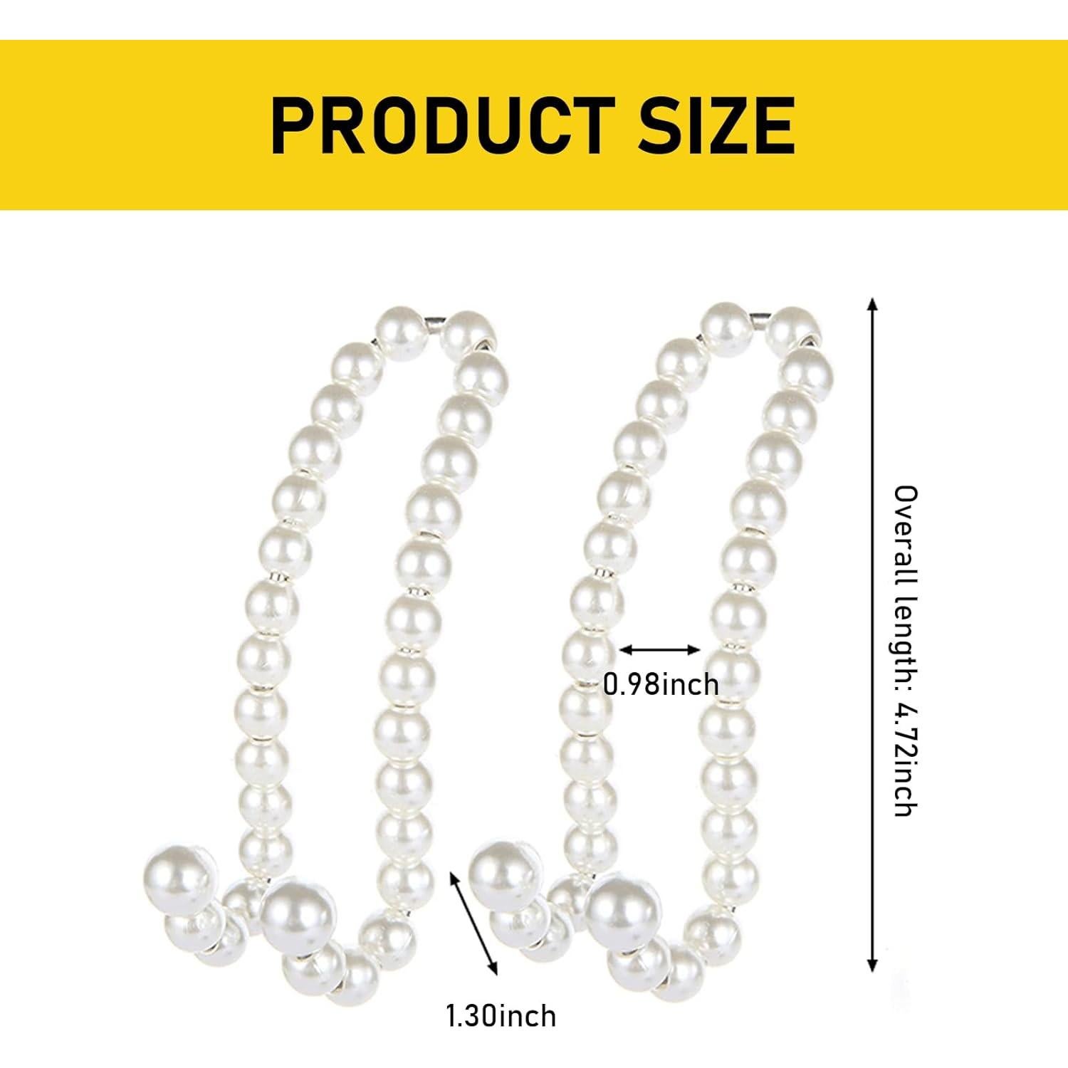 Gancho de Reposacabezas Tesnaao 2 Pcs Acero Inoxidable 12 cm