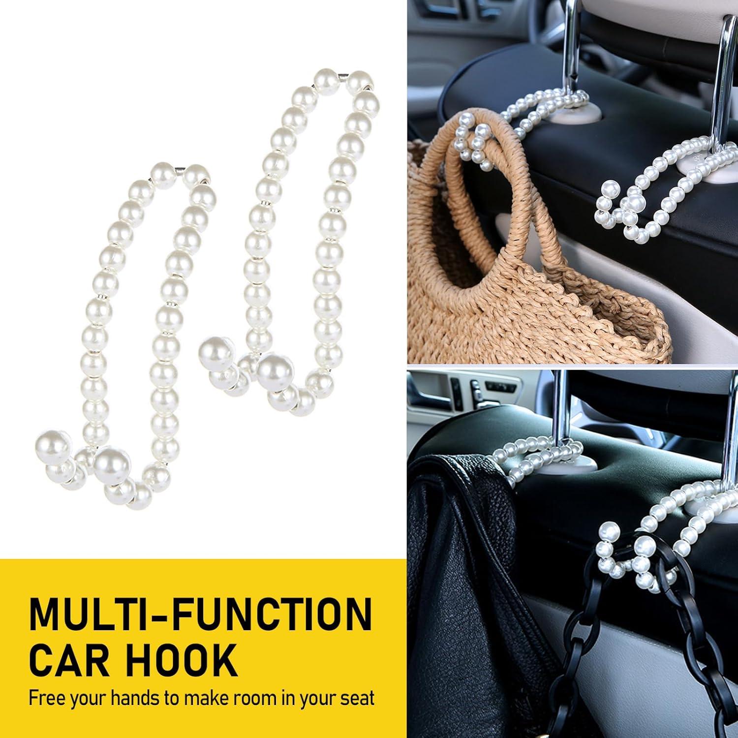 Gancho de Reposacabezas Tesnaao 2 Pcs Acero Inoxidable 12 cm