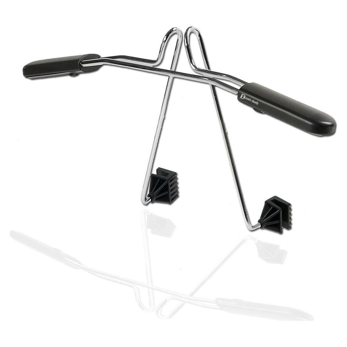 Perchero de abrigo ajustable Zento Deals Chrome 48-61 cm