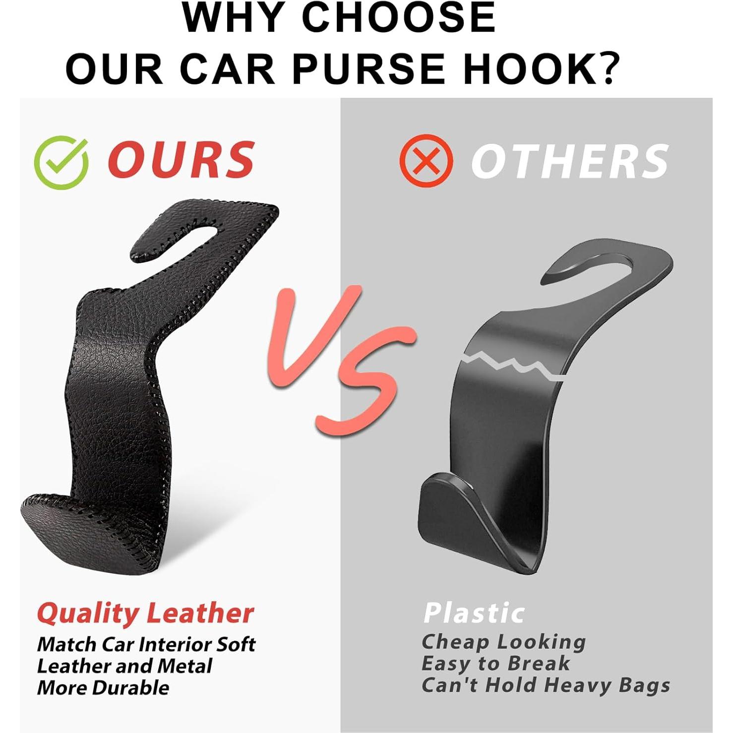 Ganchos para Reposacabezas DPKIKO - Soporte de Bolsa 25kg