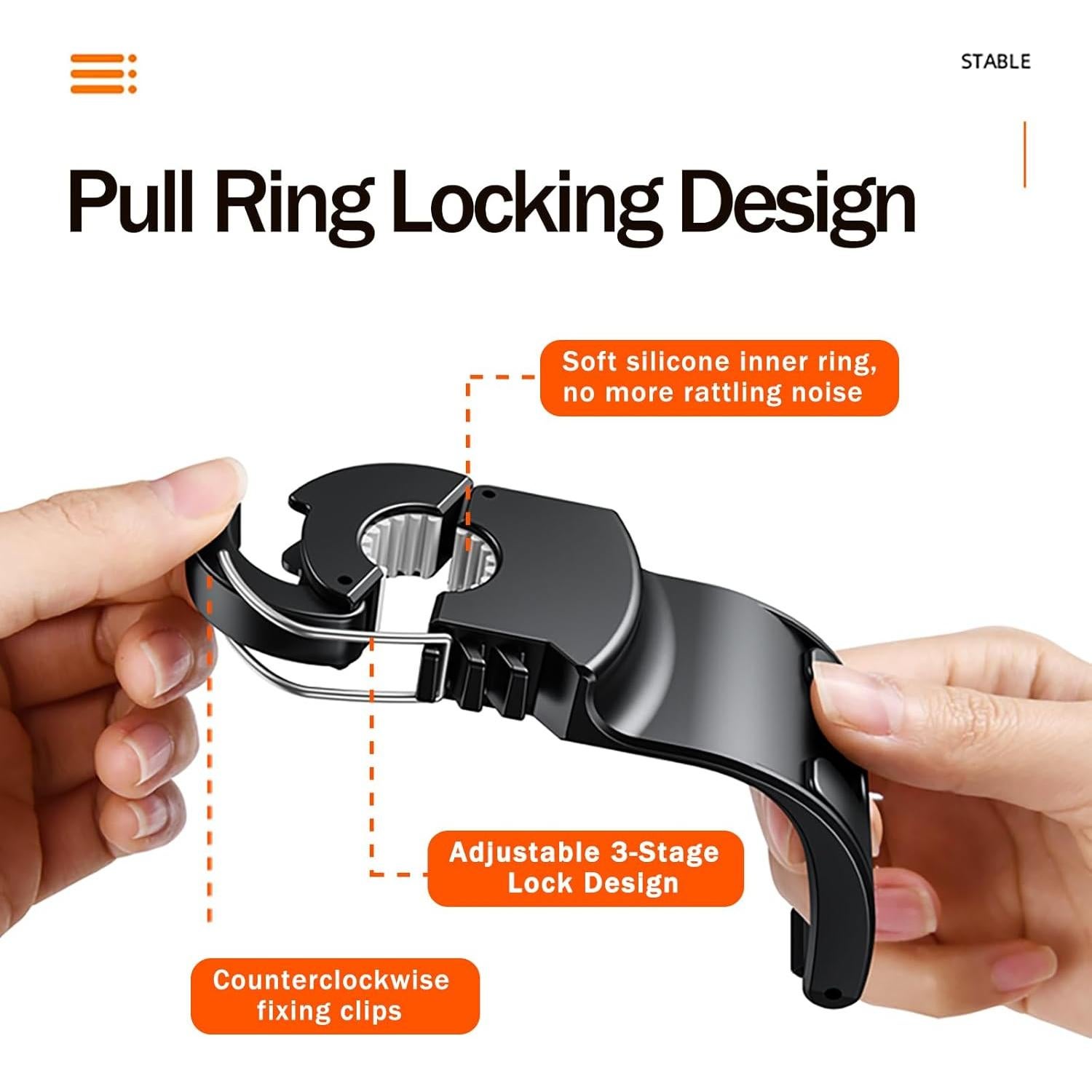 Gancho Oculto Plegable OATSBASF para Reposacabezas de Coche