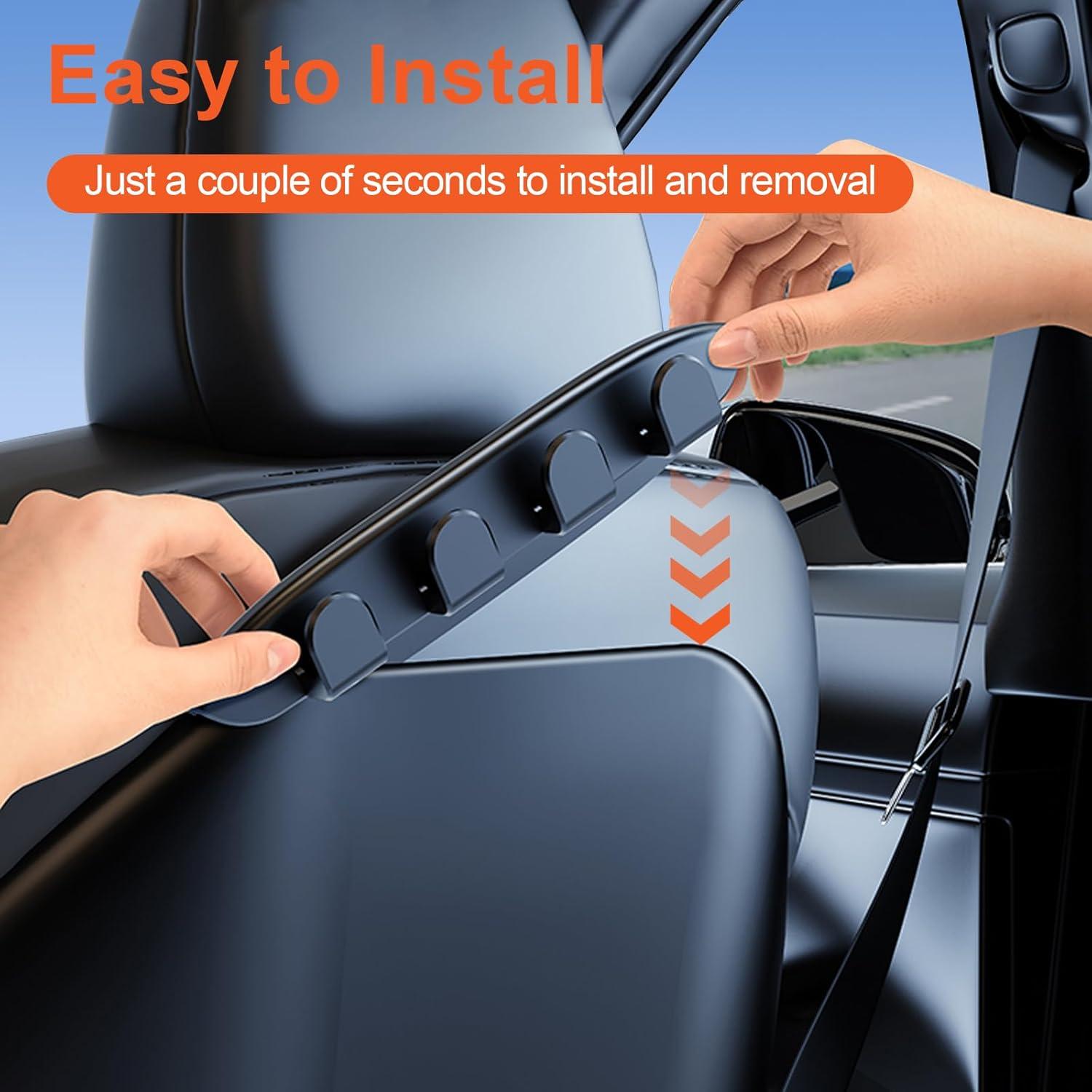 Ganchos de Asiento para Tesla Model 3 y Y COSLAKE 2PCS