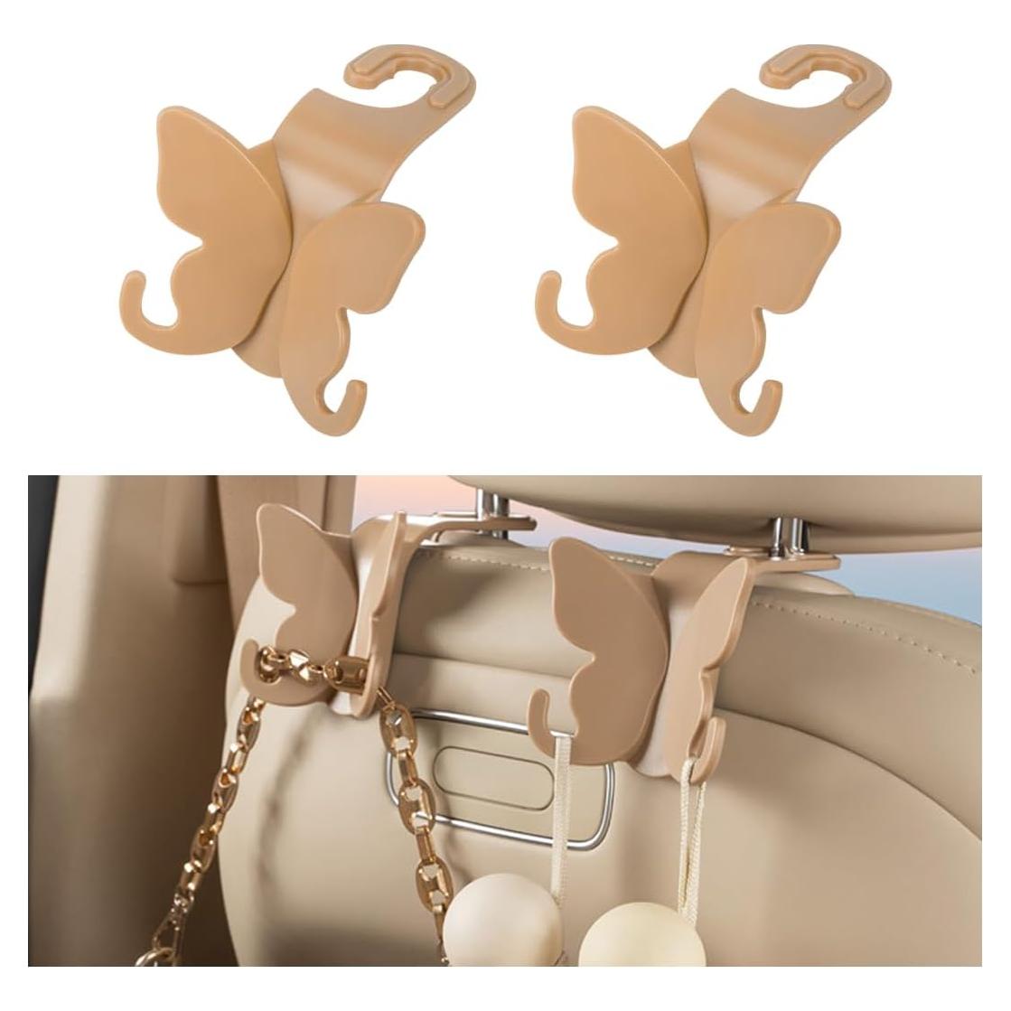 Gancho para Reposacabezas HZEL - Organizador de Asiento Marrón