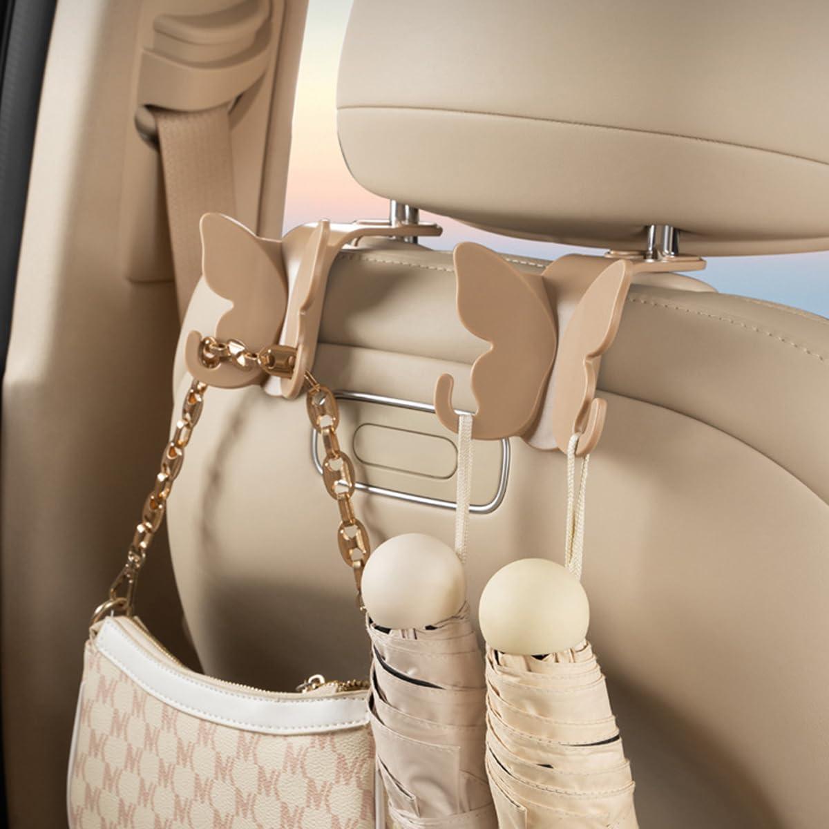 Gancho para Reposacabezas HZEL - Organizador de Asiento Marrón