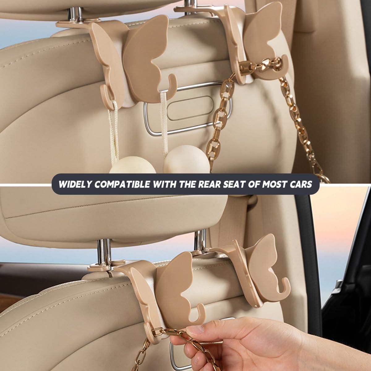 Gancho para Reposacabezas HZEL - Organizador de Asiento Marrón