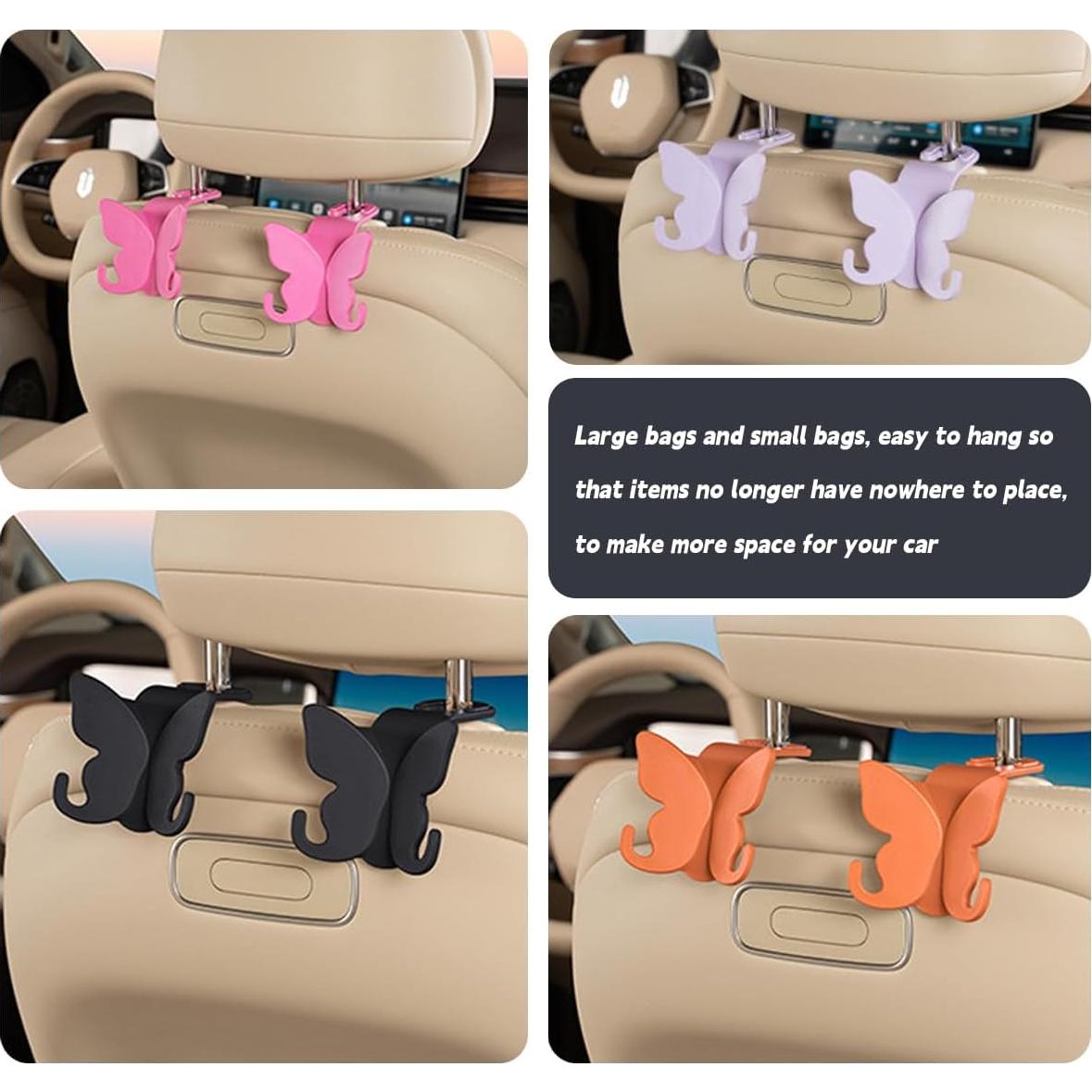 Gancho para Reposacabezas HZEL - Organizador de Asiento Marrón