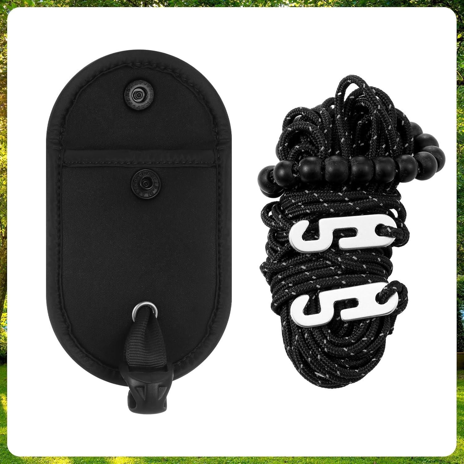 Paquete de 3 Cuerdas de Ropa de Viaje Threehoney 3.5m