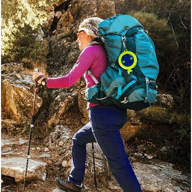 Cuerda de Tendedero Portátil Eforwest 8m Ajustable Verde