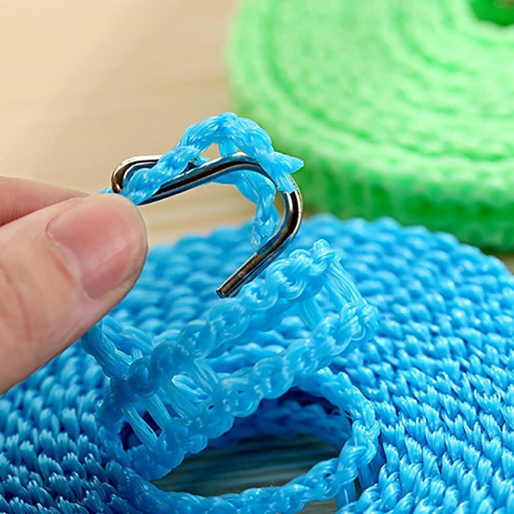 Línea de Ropa Portátil Dreamxue Multicolor 500cm