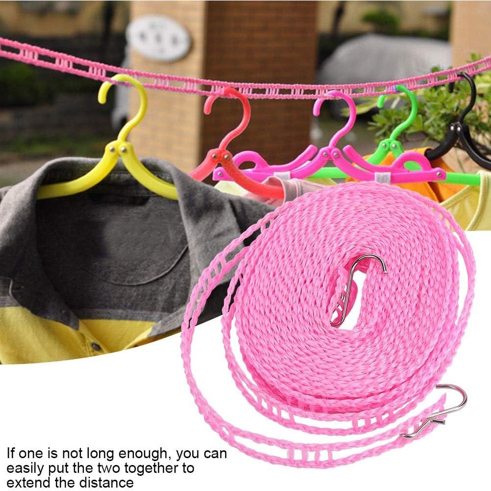 Cuerda de Tender Portátil Bnineteenteam 5m a Prueba de Viento