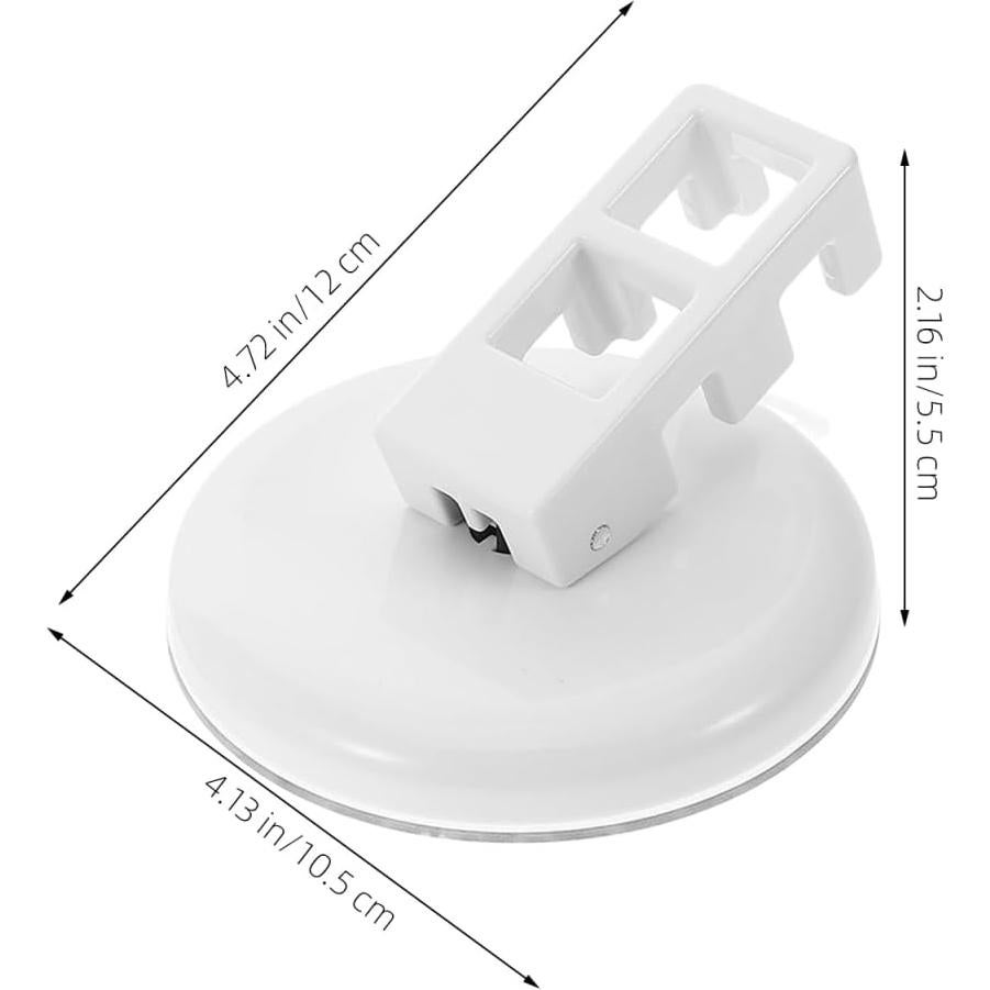 Cuerda de Ropa Portátil Garneck 5m con Ventosas - PVC Ajustable