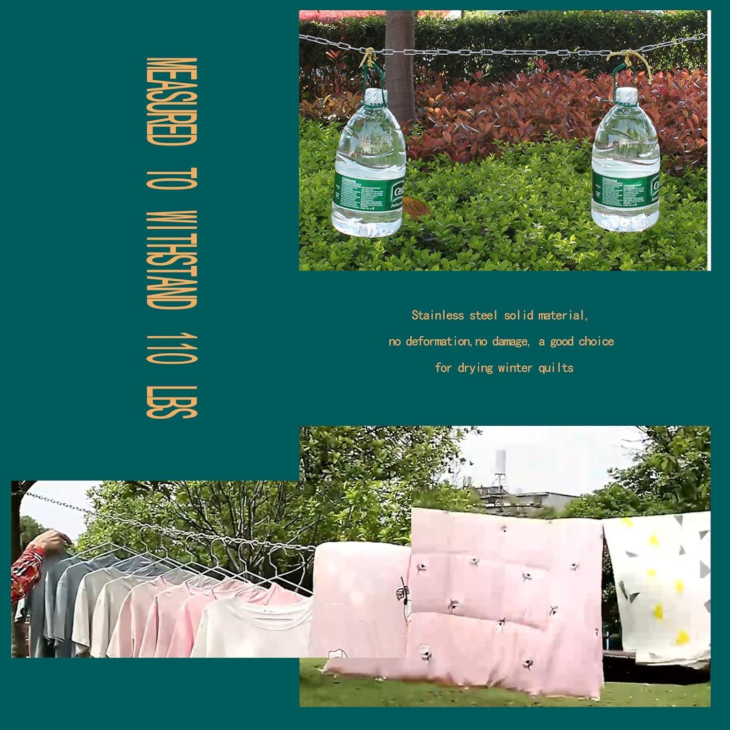 Cuerda de Ropa de Acero Inoxidable 304 3m - Alta Resistencia