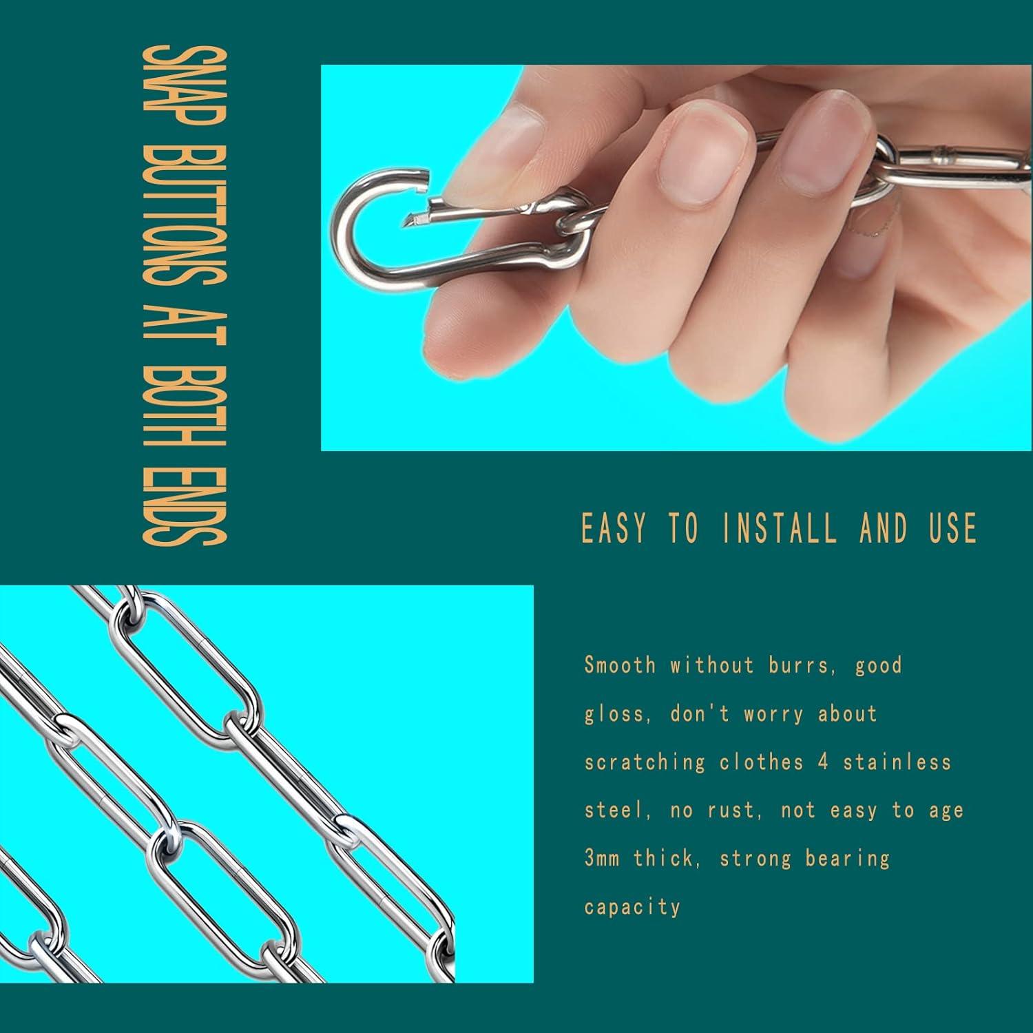 Cuerda de Ropa de Acero Inoxidable 304 3m - Alta Resistencia