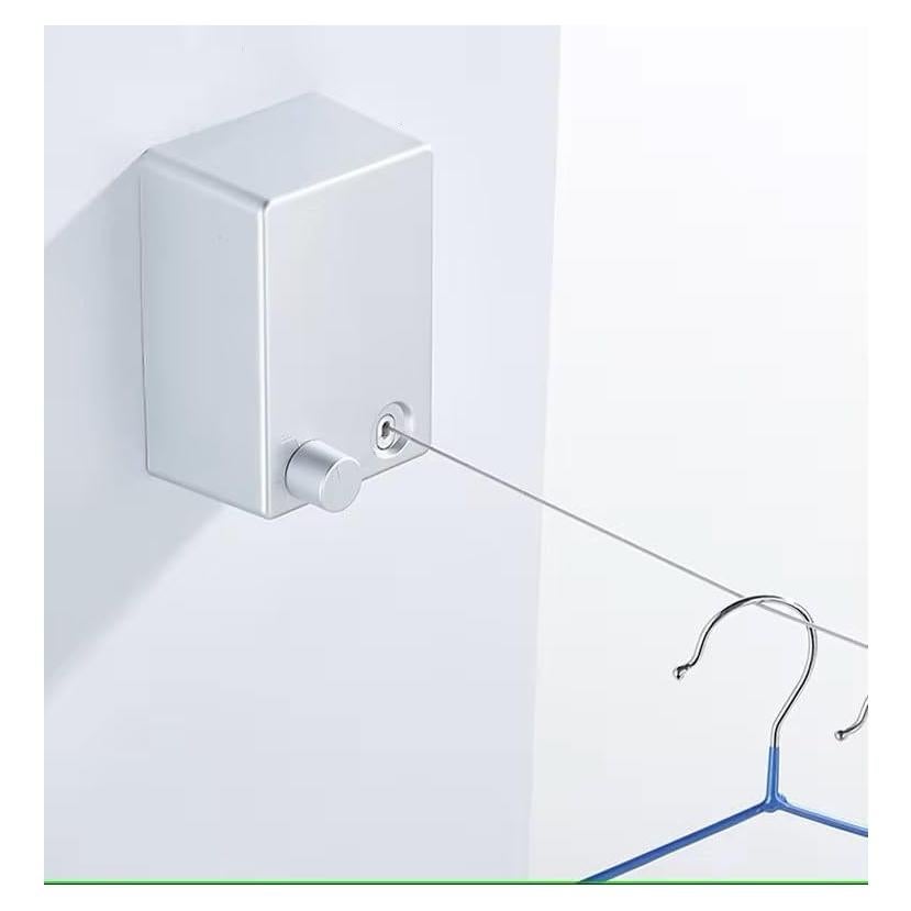 Cuerda de Ropa Retráctil Genérica 12.19m Montada en Pared