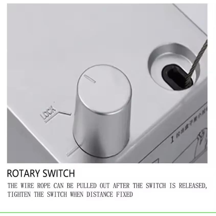 Cuerda de Ropa Retráctil Genérica 12.19m Montada en Pared