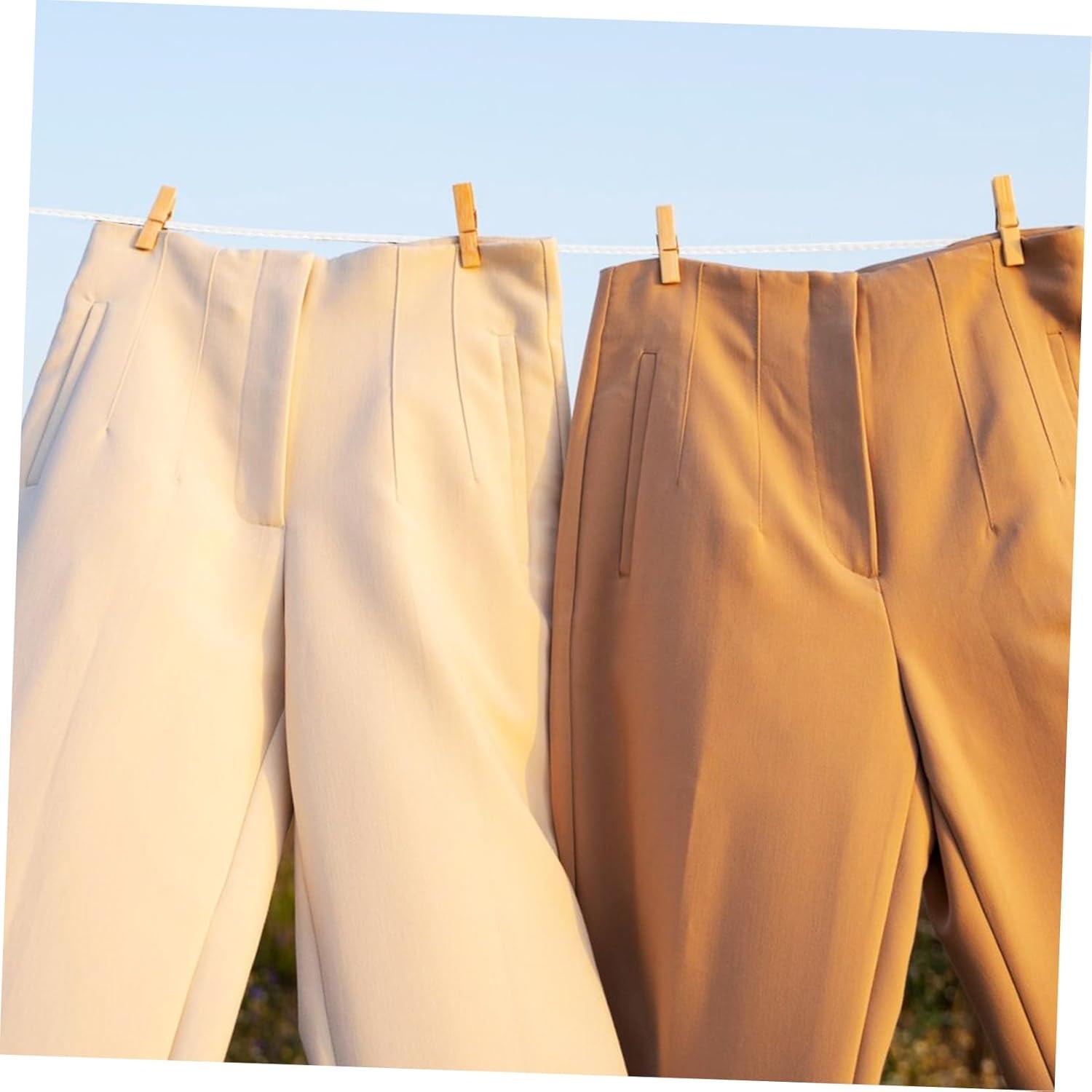 Cuerda de Ropa Retráctil Levemolo con Ventosas 12 cm Blanca