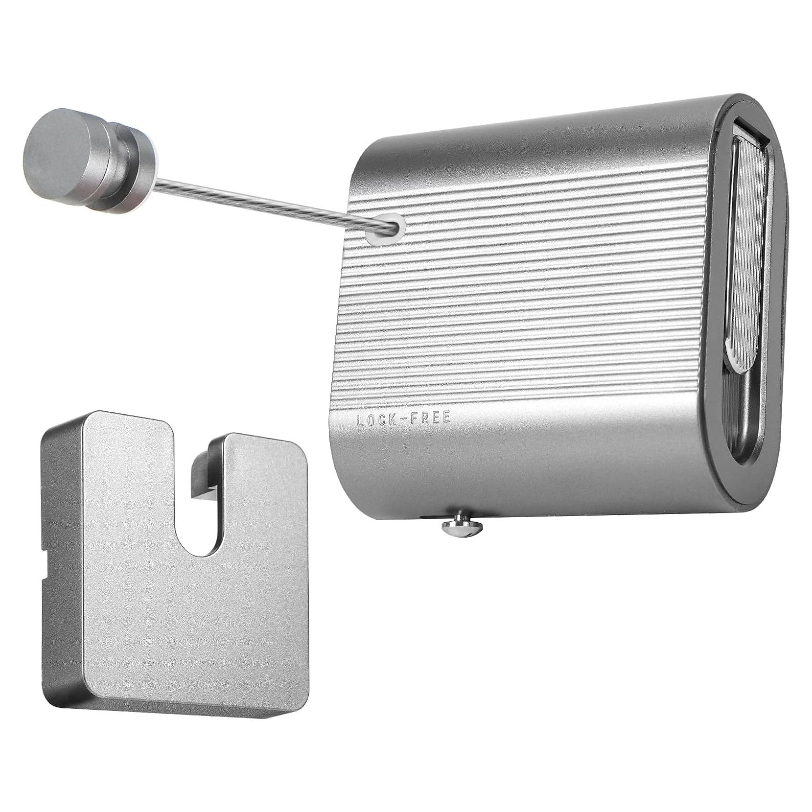 Cuerda de Ropa Retráctil Beauyist 419 cm Antisag Gris