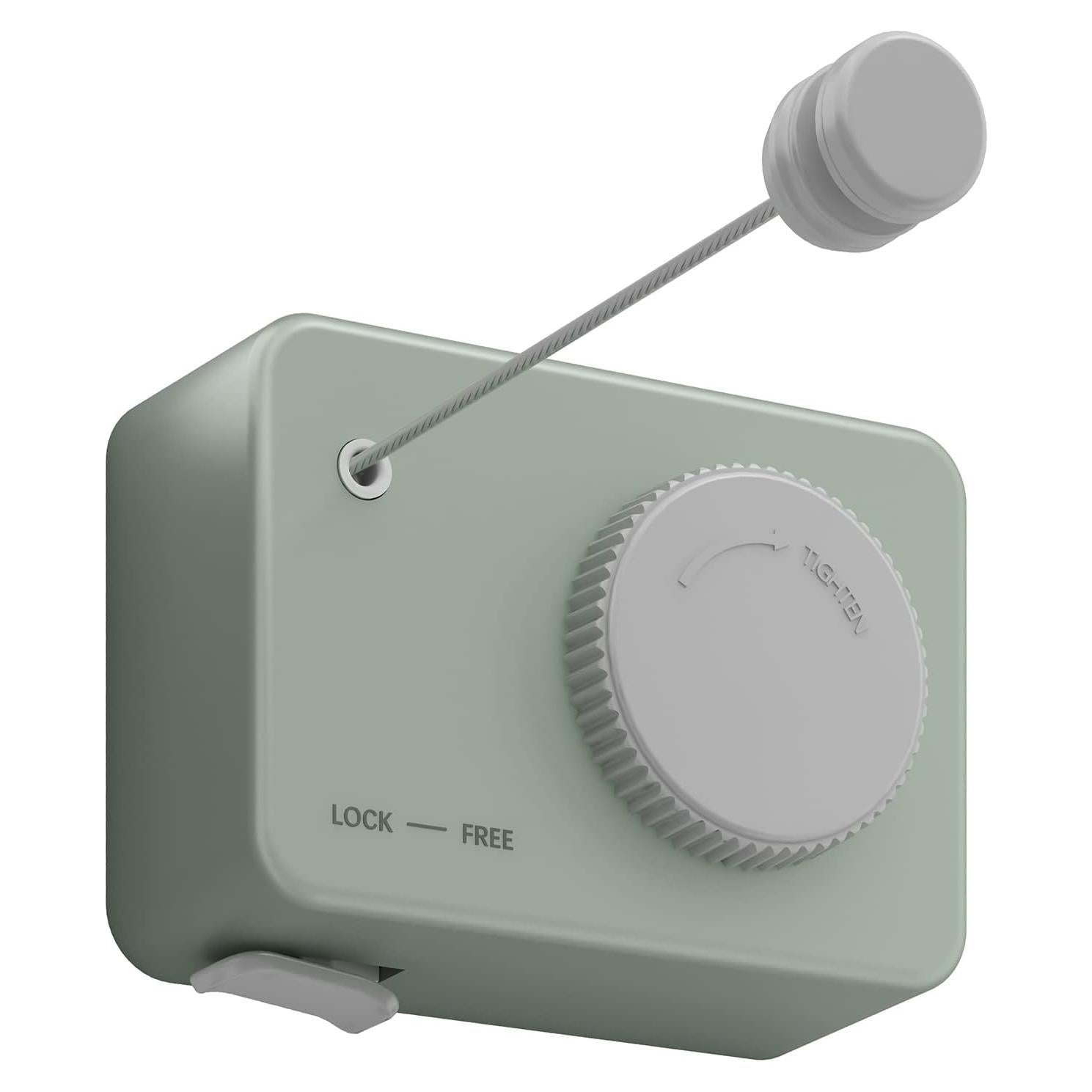 Cuerda de Ropa Retráctil Dancrul 4.2m Alta Resistencia Verde