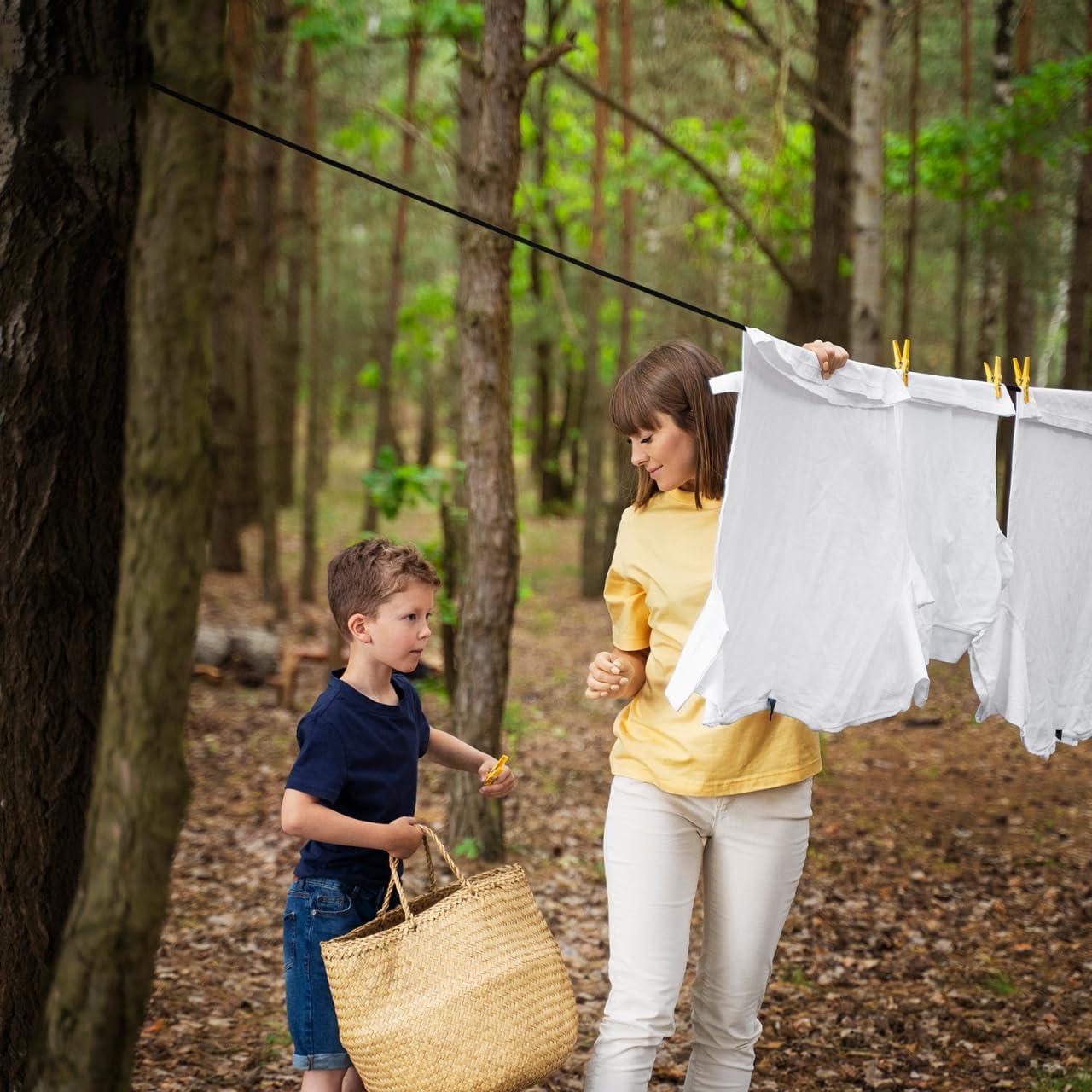 Cuerda Colgante Ajustable Ciieeo con Polea de Metal 500cm