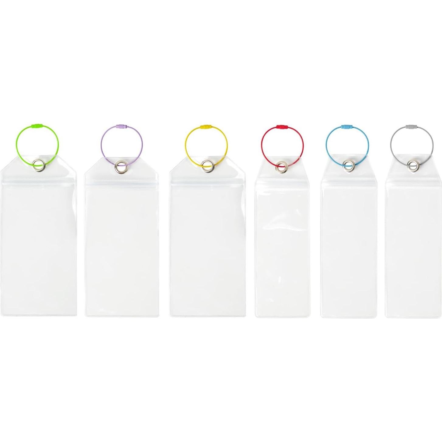 Juego de Etiquetas de Equipaje y Cuerdas Ouksma - 4 Soportes PVC