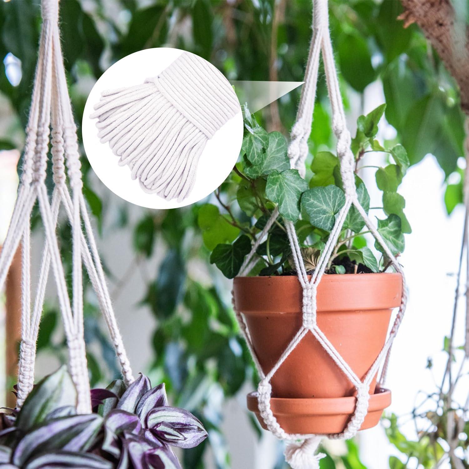 Cuerda de Ropa de Algodón IHDYPPEW 100 m 5.56 mm Uso Pesado