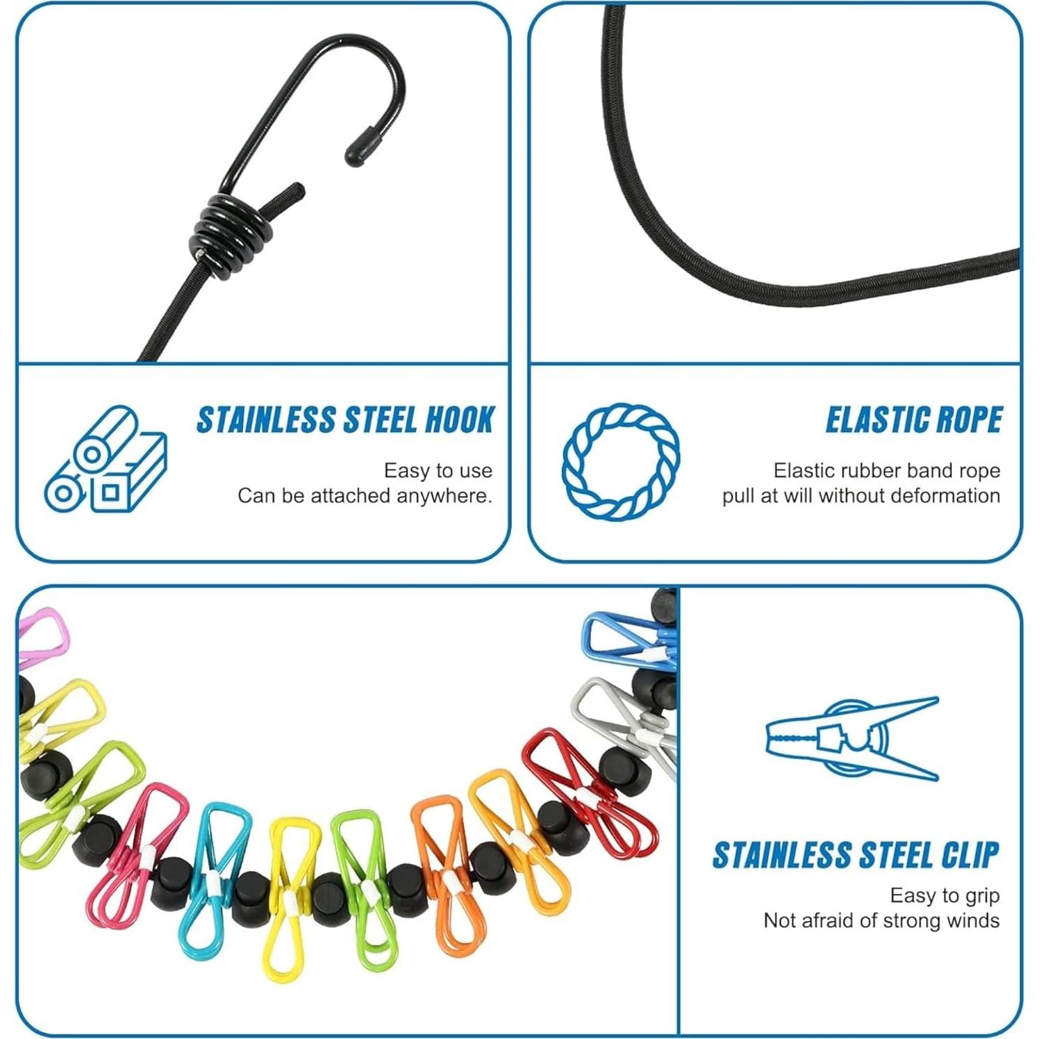 Hojas de detergente de viaje Journey Breeze 50 unidades + cuerda