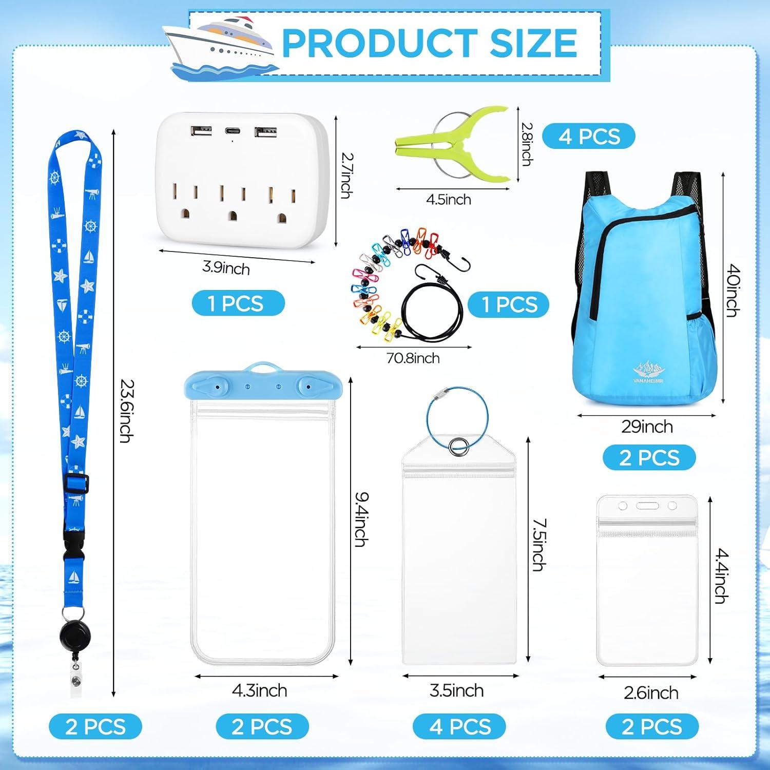 Kit de Accesorios para Cruceros FACULX - 16 Piezas Esenciales