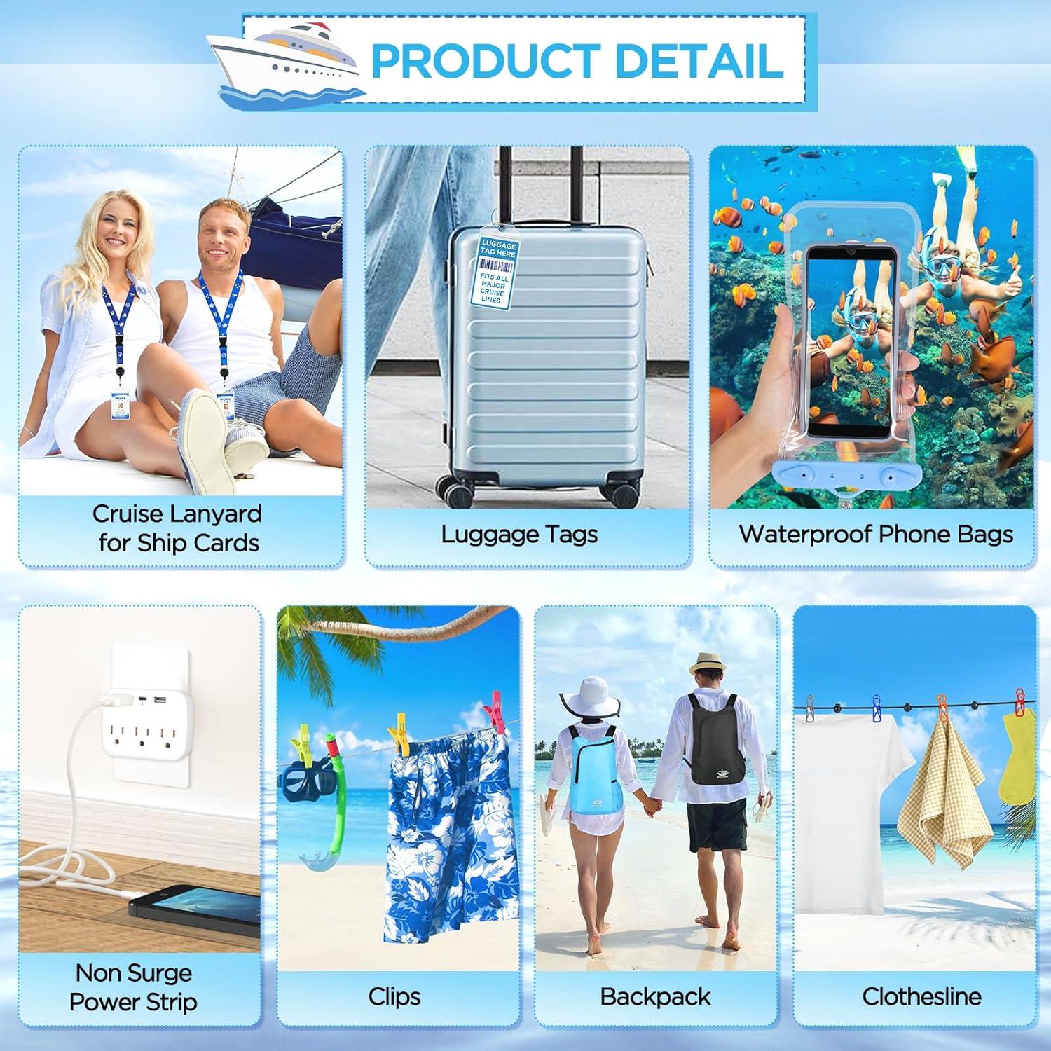 Kit de Accesorios para Cruceros FACULX - 16 Piezas Esenciales