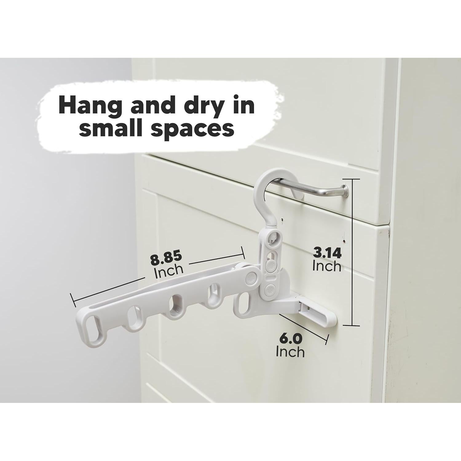 Estante Plegable para Secar Ropa GorillaLine GLINEGO - Portátil y Compacto