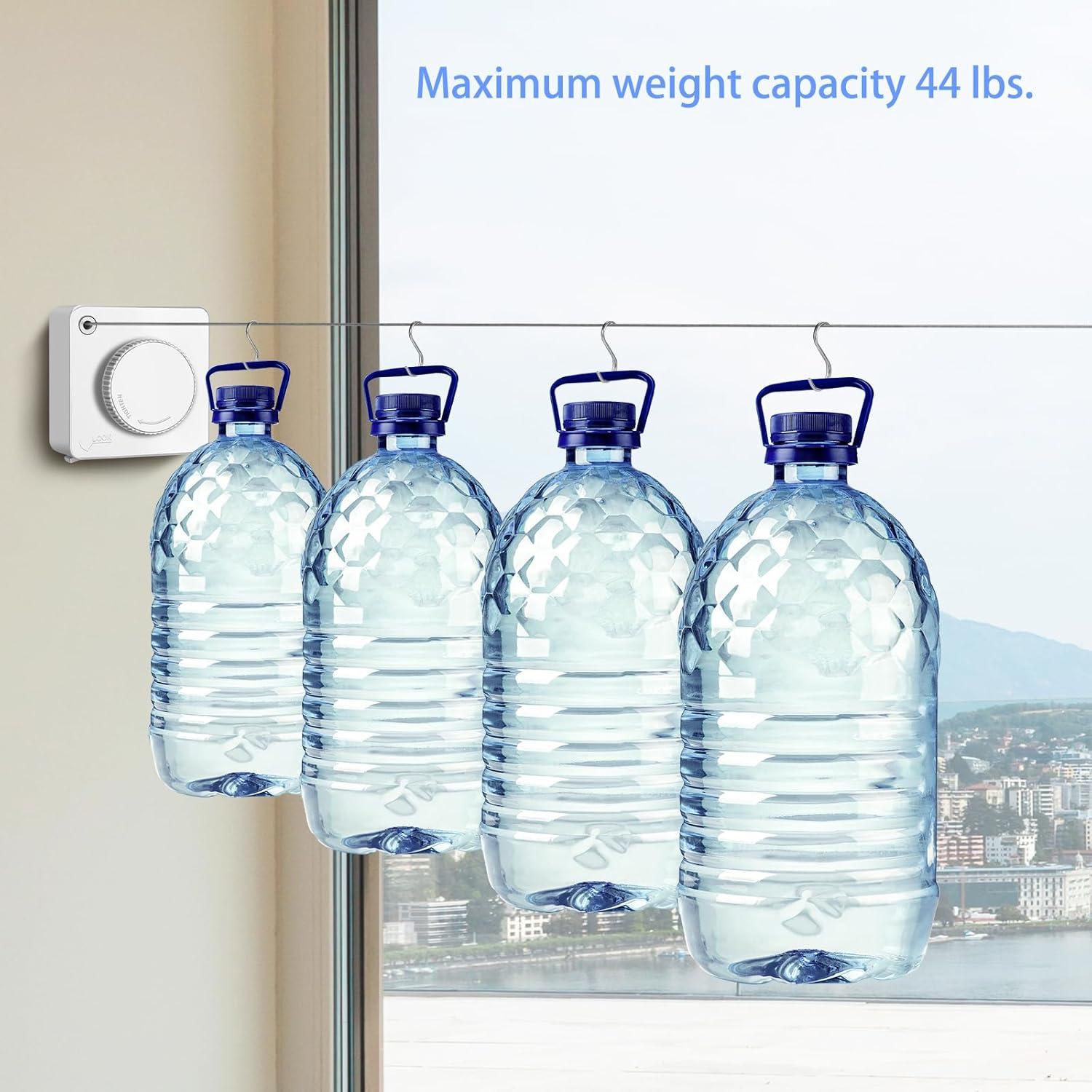 Tendedero Retráctil Antisag SIWUKEH 4.8m Interior Exterior