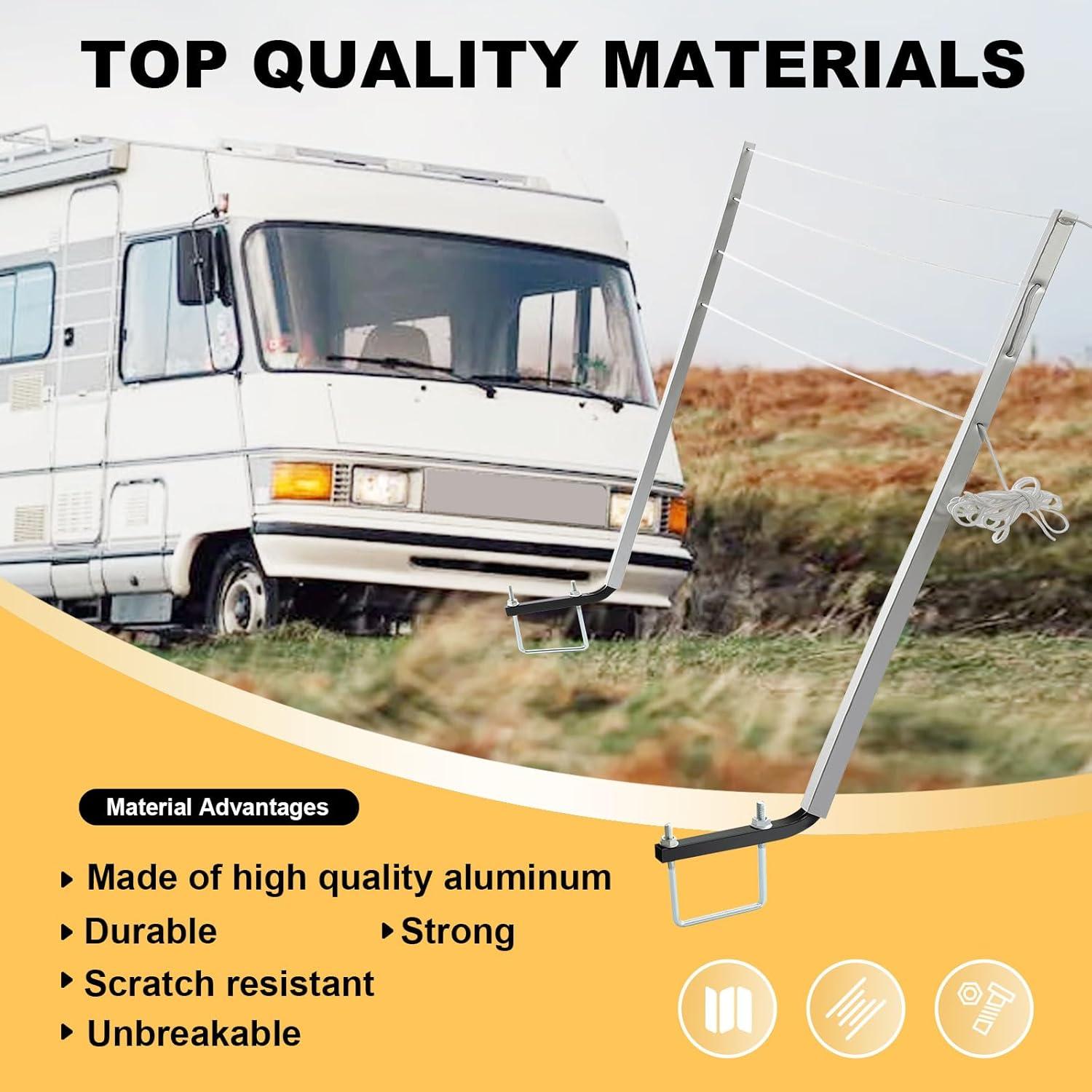 Tenderete Montado en Parachoques HECASA 1.22m Aluminio