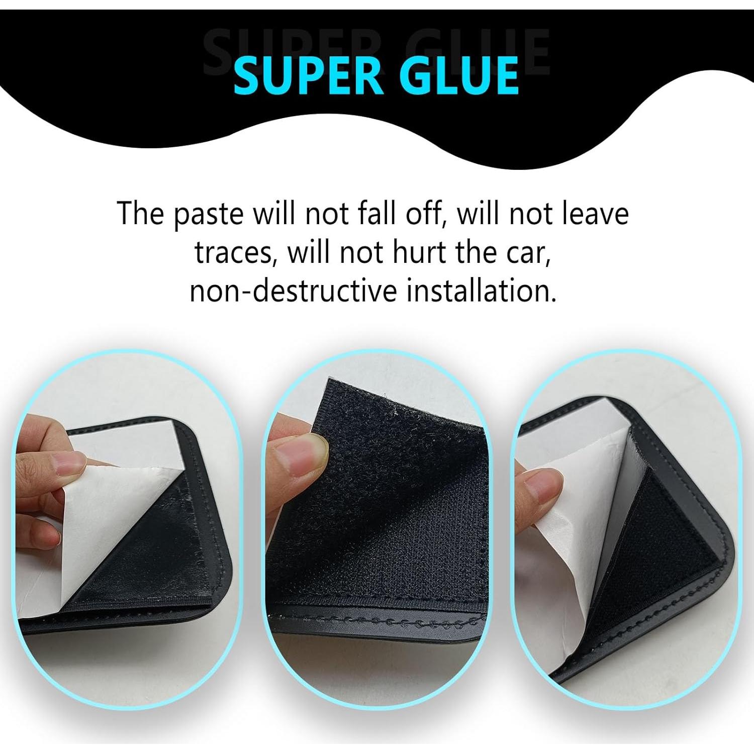 Organizador de Asiento de Auto Icyhaws de Cuero PU Negro