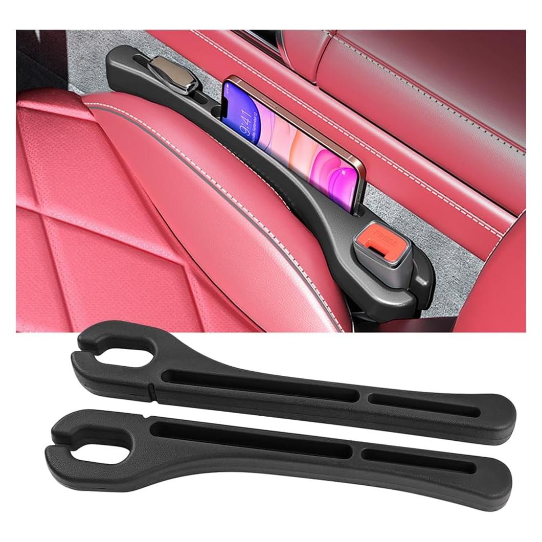 Relleno Espacio entre Asientos Mandark 46x8cm 2PCS Negro